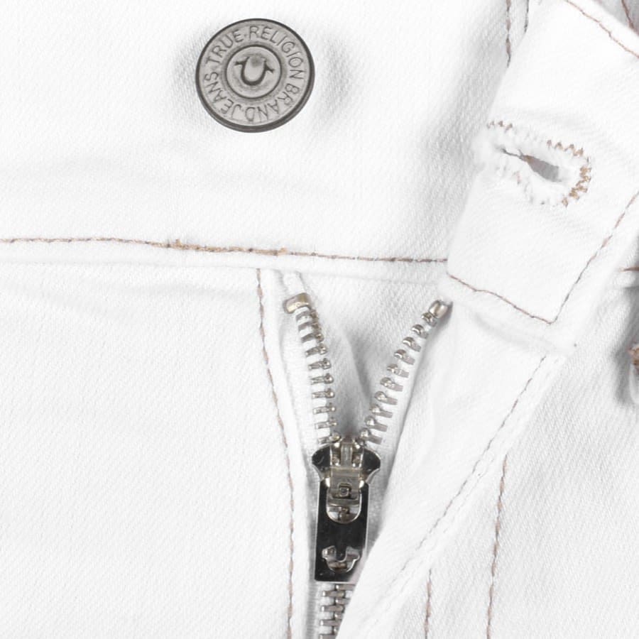 True Religion Ricky Flap Shorts White Mainline Menswear United States